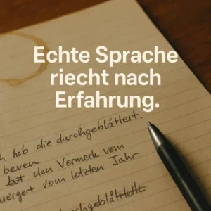 echte sprache